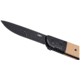 Columbia River Knife &amp; Tool Bamboozled, Folding Knife, Assisted Opening, 3.34" Drop Point Blade, D2 Blade Steel, 7.81" Overall Length, Oxide Finish, Black, Brown G10 Handle, Liner Lock, 5720B