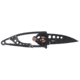 Columbia River Knife &amp; Tool Snap Lock, Folding Knife, 2.55" Wharncliffe Blade, 420J2 Blade Steel, 6.25" Overall Length, Titanium Nitride Finish, Black, Snap Lock, 5102NK