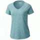 Columbia Saturday Trail II Knit Short Sleeve Shirt - Women's-Iceberg Heather-Large