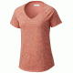 Columbia Saturday Trail II Knit Short Sleeve Shirt - Women's-Lychee Heather-X-Large