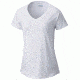 Columbia Saturday Trail II Knit Short Sleeve Shirt - Women's-White Heather-Small