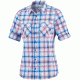 Columbia Saturday Trail Plaid Long Sleeve Shirt - Women's-Oxygen Plaid-X-Small