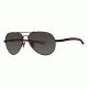 Columbia Seneca Eyeglass Frames - Frame Matte Black, Black/Red, Lens Color Brown CBSENECA02