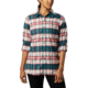 Columbia Silver Ridge 2.0 Flannel Tunic - Womens, Beet Plaid, Medium, 1865131607-M