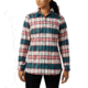 Columbia Silver Ridge 2.0 Flannel Tunic - Womens, Beet Plaid, Medium, 1865131607-M