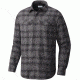 Columbia Silver Ridge Flannel Long Sleeve Shirt - Men's-Black-Small