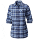Columbia Silver Ridge Flannel Tunic, Nocturnal Plaid, Extra Small - Womens, 1802611466-XS