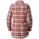 Columbia Silver Ridge Flannel Tunic, Rose Dust Plaid, Extra Small - Womens, 1802611677-XS