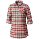 Columbia Silver Ridge Flannel Tunic, Rose Dust Plaid, Extra Small - Womens, 1802611677-XS