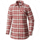 Columbia Silver Ridge Flannel Tunic, Rose Dust Plaid, Extra Small - Womens, 1802611677-XS
