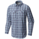 Columbia Silver Ridge Lite Plaid Long Sleeve - Men's -Marine Blue Plaid-Medium