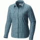 Columbia Silver Ridge Lite Plaid Long Sleeve Shirt - Women's-Cloudburst Grid-Small