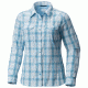 Columbia Silver Ridge Lite Plaid Long Sleeve Shirt - Womens, Blue Sky Plaid, S 1710561989S