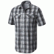Columbia Silver Ridge Lite Plaid Short Sleeve Shirt - Mens, Shark Plaid, L, 1711591011L