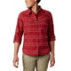 Columbia Silver Ridge Long Sleeve Flannel - Womens, Beet Plaid, Extra Small, 1740471607-XS