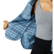 Columbia Silver Ridge Long Sleeve Flannel - Womens, Crystal Blue Plaid, Medium, 1740471484-M