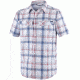 Columbia Silver Ridge Multi Plaid Short Sleeve Shirt - Men's -Sunset Red Window Pane Heather-Small