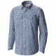 Silver Ridge Plaid Long Sleeve Shirt - Mens-Night Tide-XX-Large