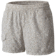 Columbia Silver Ridge Printed Pull On Short - Womens, Flint Grey Tree Print, Size L, 4in Inseam 1773521027L