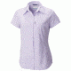 Columbia Silver Ridge Short Sleeve Shirt - Womens, Soft Violet, L, 1443251505L