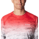 Columbia Super Terminal Tackle Long Sleeve Shirt - Mens, Red Spark Deepsea Fade, M, 1709431-695-M