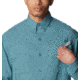 Columbia Tamiami II Long Sleeve Shirt - Mens, Tranquil Teal, Extra Large, 1286061329TrqlTlXL