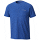 Columbia Tech Trail Short Sleeve Crew - Mens, Azul, M, 1803741437M
