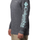 Columbia Terminal Tackle Heather LS Shirt - Mens, Black Heather, Gulf Stream Logo, Large, 1709421010-L