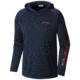 Columbia Terminal Tackle Hoodie - Men's, Coll Navy, Sunset Red Logo, Extra Large, 153617-465-XL