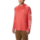 Columbia Terminal Tackle Hoodie - Men's, Sunset Red, White Logo, Large, 153617-683-L