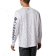 Columbia Terminal Tackle Long Sleeve Shirt - Mens, White, Nightshade Logo, 2XL, Long Inseam, 138826-114-2XT