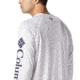 Columbia Terminal Tackle Long Sleeve Shirt - Mens, White, Nightshade Logo, 2XL, Long Inseam, 138826-114-2XT