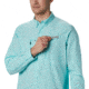 Columbia Terminal Tackle Long Sleeve Woven Shirt - Mens, Gulf Stream, Small, 183151-499-S