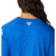 Columbia Tidal Tee II Long Sleeve Shirt - Women's, Blue Macaw/Gulf Stream Logo, 2XL, 1577661408BlMcwGfStrmLg2L