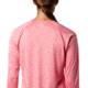 Columbia Tidal Tee II Long Sleeve, Lollipop, White Logo, Extra Small - Womens, 1577661675-XS