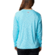 Columbia Tidal Tee II Long Sleeve Shirt - Womens, Opal Blue/Key West Logo, Medium, 1577661448OplBl,KyWstLgM