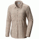 Columbia Trail On Long Sleeve Shirt - Women's-Flint Grey Plaid-X-Small