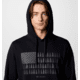 Columbia Trek Graphic Hoodie - Mens, Black/Treeline Flag Graphic, Large, 2018491014-L