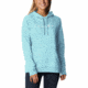 Columbia Trek Graphic Hoodie - Womens, Aquamarine/Scripted Brand, Large, 1959881481A