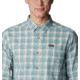 Columbia Vapor Ridge III Long Sleeve Shirt - Mens, Stone Blue Plaid Gradient, Extra Large, 1552071460StnBlPldGdtXL