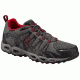 Columbia Ventrailia Hiking Shoe - Men's-Charcoal/Bright Red-Medium-12 US