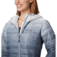 Columbia Voodoo Falls 590 TurboDown Hdd Jacket - Womens, Tradewinds Grey Gradient Print, Extra Small, 1682891032-XS