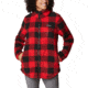 Columbia West Bend Full Zip Fleece Jacket - Womens, Red Lily Check Print, Extra Large, 1939901658RdLyChckPrtXL