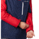 Columbia Whirlibird IV Interchange Jacket - Mens, Collegiate Navy, Mountain Red, Extra Large, 1866751464-XL