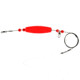 Comal Floats Cigar Steel Float Leader 1/2oz Wght 28in Solid Red, CB300R-28S
