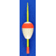 Comal Floats Pear Snap On/Off Float, 2in, P200CSA50