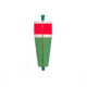 Comal Floats Popping Float Slotted Wghted Red/Grn 3in, 37G3