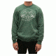 Compas Life Light My Campfire Crew Fleece, Moss Heather, Small, CHO16KT001-S-MHTH