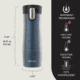 Contigo West Loop 3.0, 2 Pack, 20 oz, Crystal Blueberry Sake, 20, CTSSWL3020-2