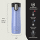 Contigo West Loop 3.0, 2 Pack, 20 oz, Frosted Pearl Astr Lmlight, 20, CTSSWL3020-6